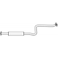 38471 SIGAM Середній глушник вихлопних газів