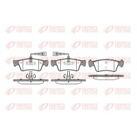 1187.02 REMSA Комплект гальмівних колодок дисковий гальм