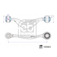183063 FEBI BILSTEIN Ричаг незалежної підвіски колеса, подвеска колеса