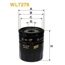 WL7278 WIX FILTERS Масляний фільтр