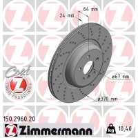 150.2960.20 ZIMMERMANN Гальмівний диск