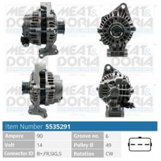 5535291 MEAT & DORIA Генератор