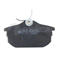 23584 OSSCA Комплект гальмівних колодок дисковий гальм