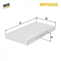 WP9266 WIX FILTERS Фільтр повітря у внутрішньому просторі