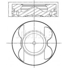 001 PI 00190 000 MAHLE Поршень