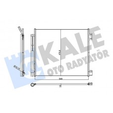 356110 KALE OTO RADYATÖR Конденсатор кондиціонера