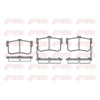 0242.02 REMSA Комплект гальмівних колодок дисковий гальм