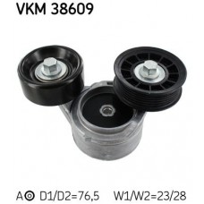 VKM 38609 SKF натяжний ролик, Поліклиновий ремінь
