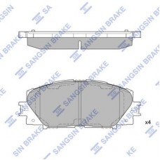 SP1377 Hi-Q Комплект гальмівних колодок дисковий гальм