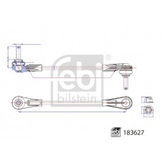 183627 FEBI BILSTEIN Тяга стійка стабілізатор