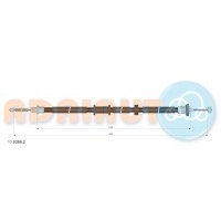 11.0266.2 ADRIAUTO Тросик, cтояночный тормоз