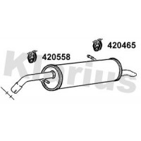 221696 KLARIUS Глушник вихлопних газів кінцевий