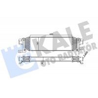 346800 KALE OTO RADYATÖR Интеркулер