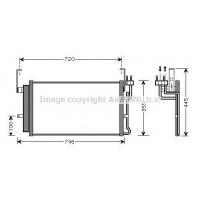 HY5084D AVA QUALITY COOLING Конденсатор кондиціонера