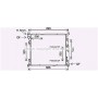MS2694 AVA QUALITY COOLING Радіатор охолодження двигуна