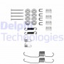 LY1106 DELPHI Комплектуючі гальмівна колодка
