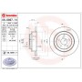 08.6897.11 BREMBO Гальмівний диск