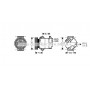 RTAK103 AVA QUALITY COOLING Компресор кондиціонера