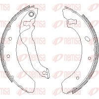 4395.00 REMSA Комплект гальмівних колодок