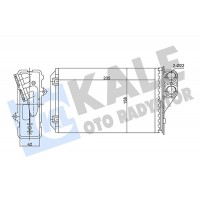 346475 KALE OTO RADYATÖR Теплообмінник обігрів салону