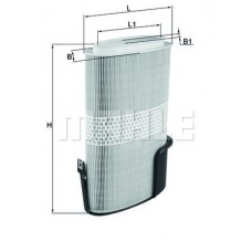 LX 1009/6 MAHLE Повітряний фільтр