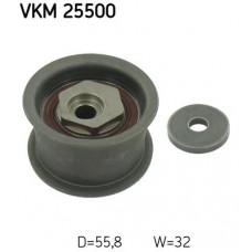 VKM 25500 SKF Паразитный / Ведущий ролик, Зубчастий ремінь