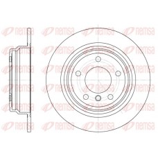 6554.00 REMSA Гальмівний диск