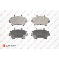 1617258880 EUROREPAR Комплект гальмівних колодок дисковий гальм