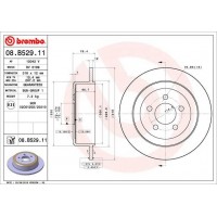08.B529.11 BREMBO Гальмівний диск