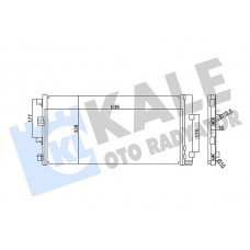 342840 KALE OTO RADYATÖR Конденсатор кондиціонера