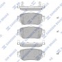 SP4140 Hi-Q Комплект гальмівних колодок дисковий гальм