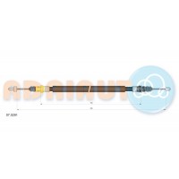 07.0291 ADRIAUTO Тросик, cтояночный тормоз