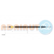 07.0291 ADRIAUTO Тросик, cтояночный тормоз