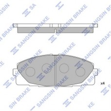SP1376 Hi-Q Комплект гальмівних колодок дисковий гальм