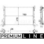 CR 84 000P MAHLE Радіатор охолодження двигуна