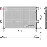 DCN32065 DENSO Конденсатор кондиціонера