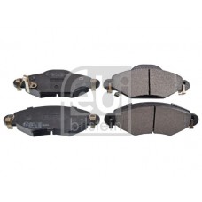 16576 FEBI BILSTEIN Комплект гальмівних колодок дисковий гальм