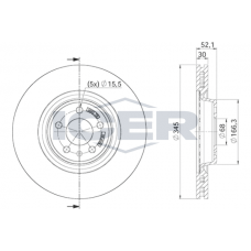 78BD4150-2 ICER Гальмівний диск