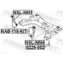 NAB-115-KIT FEBEST Ремкомплект, соединительная Тяга стабілізатора