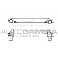 101884 AUTOGAMMA Интеркулер
