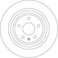 DF6809 TRW Гальмівний диск