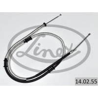 14.02.55 LINEX Тросик, cтояночный тормоз