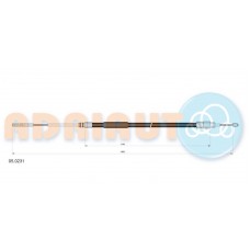 05.0231 ADRIAUTO Тросик, cтояночный тормоз