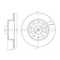800-724C CIFAM Гальмівний диск