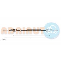 27.0234.1 ADRIAUTO Тросик, cтояночный тормоз