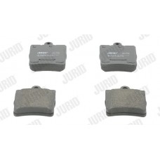 571988J JURID Комплект гальмівних колодок дисковий гальм