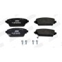 572429J JURID Комплект гальмівних колодок дисковий гальм