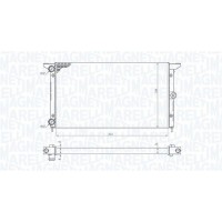 350213190100 MAGNETI MARELLI Радіатор охолодження двигуна