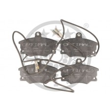 9520 OPTIMAL Комплект гальмівних колодок дисковий гальм 9520 OPTIMAL Комплект гальмівних колодок дисковий гальм