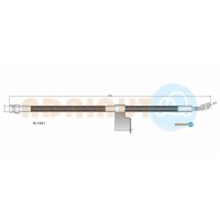 10.1241 ADRIAUTO Гальмівний шланг